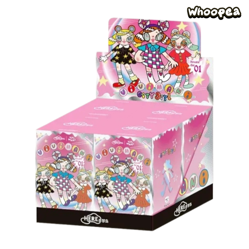 VIVIMANI City Girl Series Vinyl Plush Pendant Blind Box