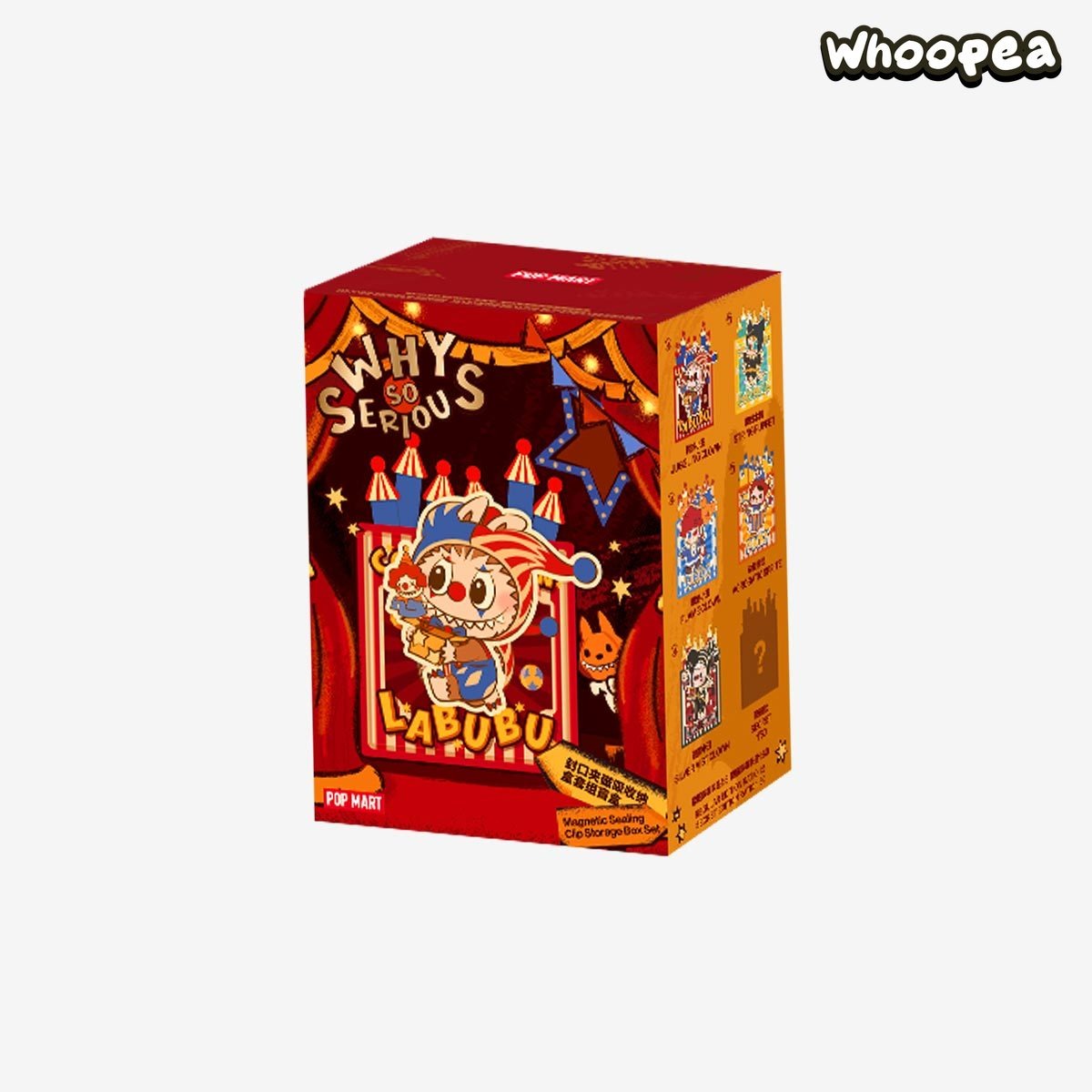 WHY SO SERIOUS Series - Magnetic Sealing Clip Storage Box Set (PRE-ORDER)