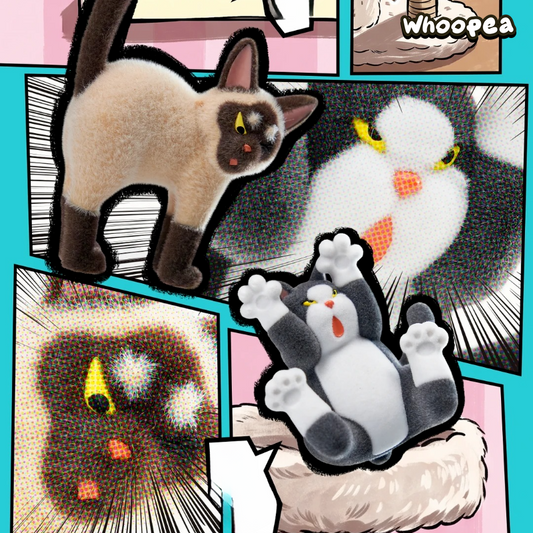 Cat Fight Showdown Series Figure Blind Box