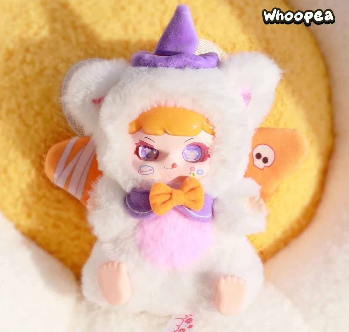 ManChao Naughty Baby Playful Kid Fantasy Elf Series Plush Doll, Blind Box