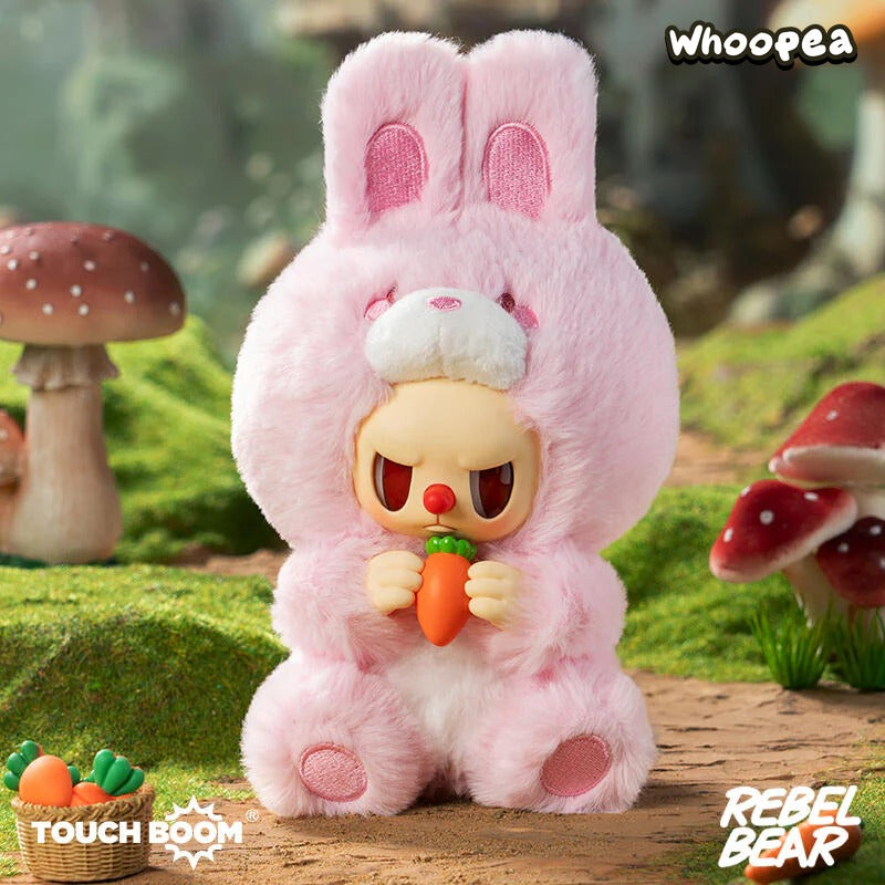 REBEL Bear Animal Series Vinyl Plush Blind Box – WHOOPEA