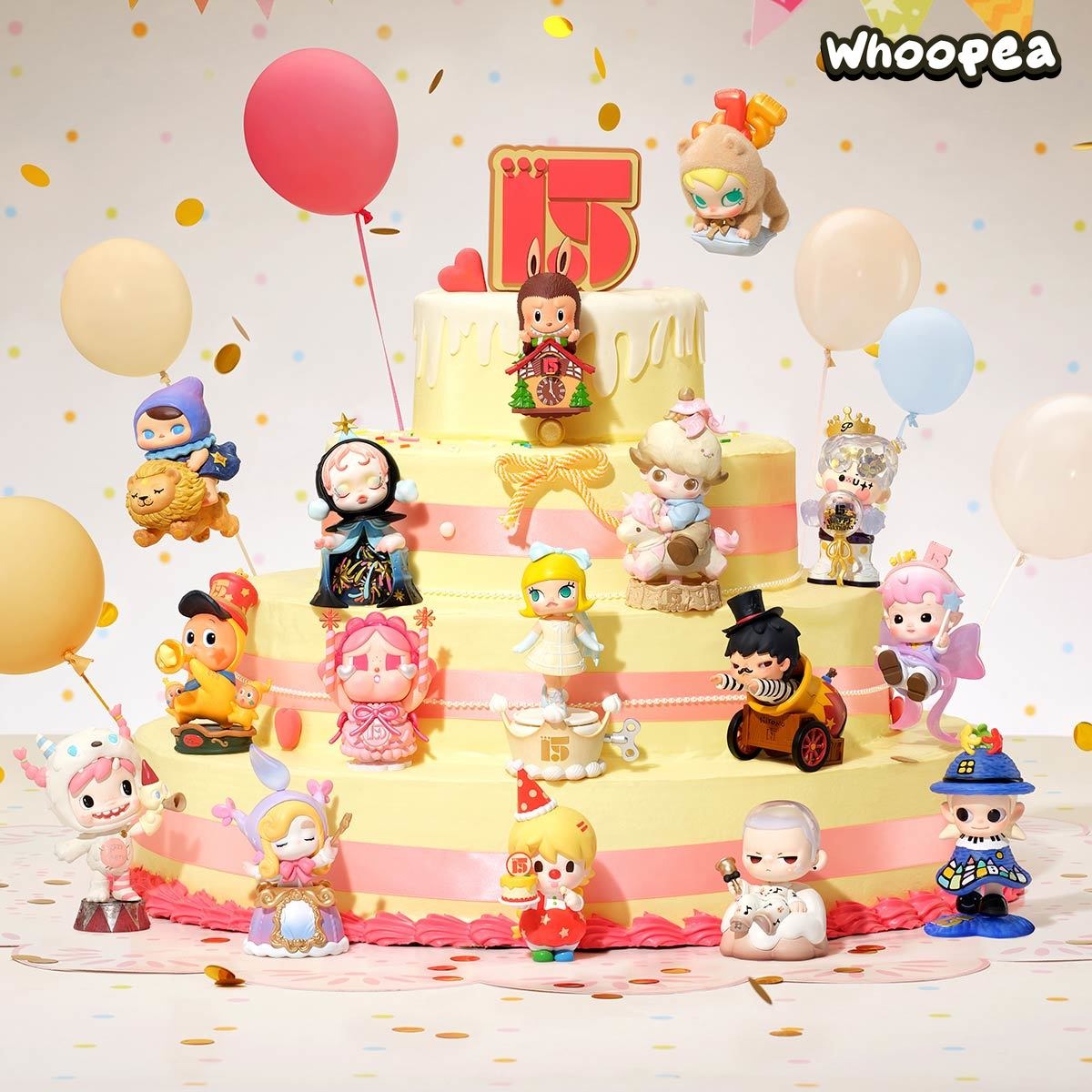 Celebrating the Moment POP MART 15th Anniversary Series Figures, Blind Box (PRE-ORDER)