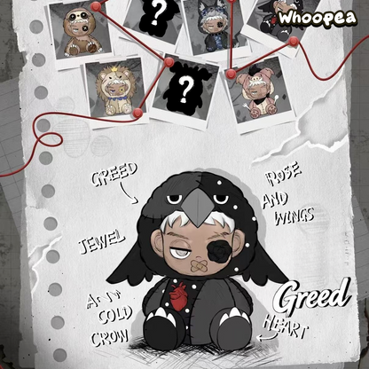 ASHNOXX  Ash: The Seven Divine Melodies Series Plush Blind Box