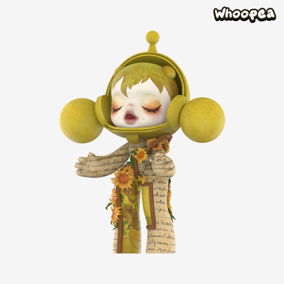 MEGA α SKULLPANDA 400% Van Gogh Museum Sunflowers – WHOOPEA