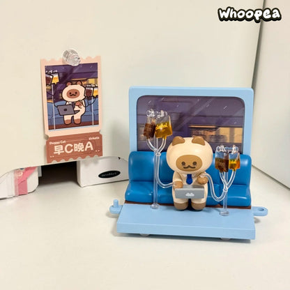 Doggy Cat Fantasy Train Series Figure Blind Box
