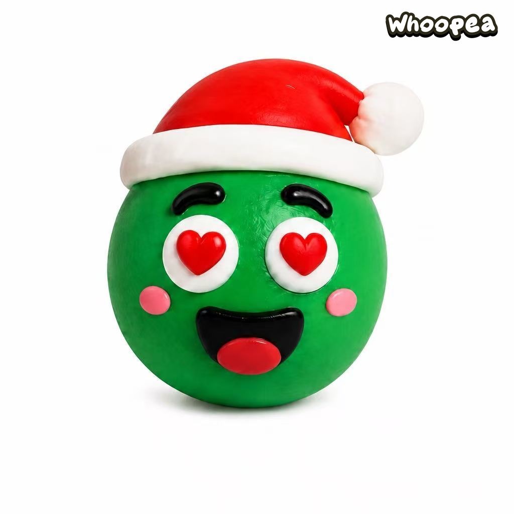 Christmas Funny Face Shaving Foam Filled Squishy - Sensory Fidget Toy