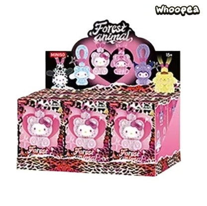 サンリィ0キャラクターズ 森のなかまたちシリーズ ビニールぬいぐるみペンダント ブラインドボックス