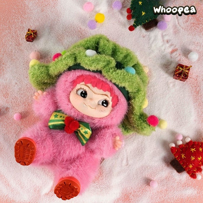 WAKUKU Santa Cutie in Pink Series Vinyl Plush Limited Figure
