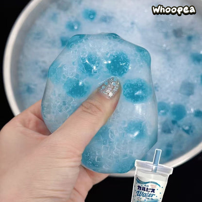 Handmade Crystal Ice Cream Squishy Ball  - Sensory Fidget Toy