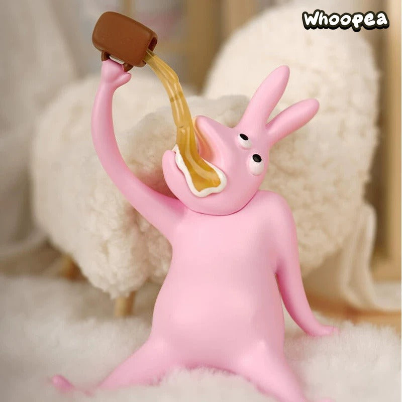 My Friend Pink Rabbit Abstract Series Mini Figure Blind Box