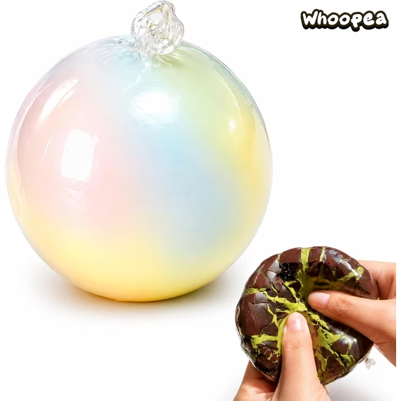 Crispy Wax Slow Rise Stress Ball Wax Cracking Squishy - Sensory Fidget Toy