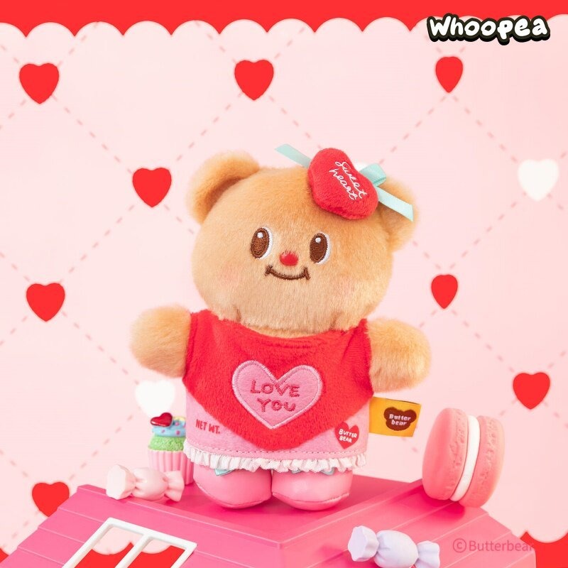 Butterbear Sweetheart Bakery Series Plush Pendant Blind Box