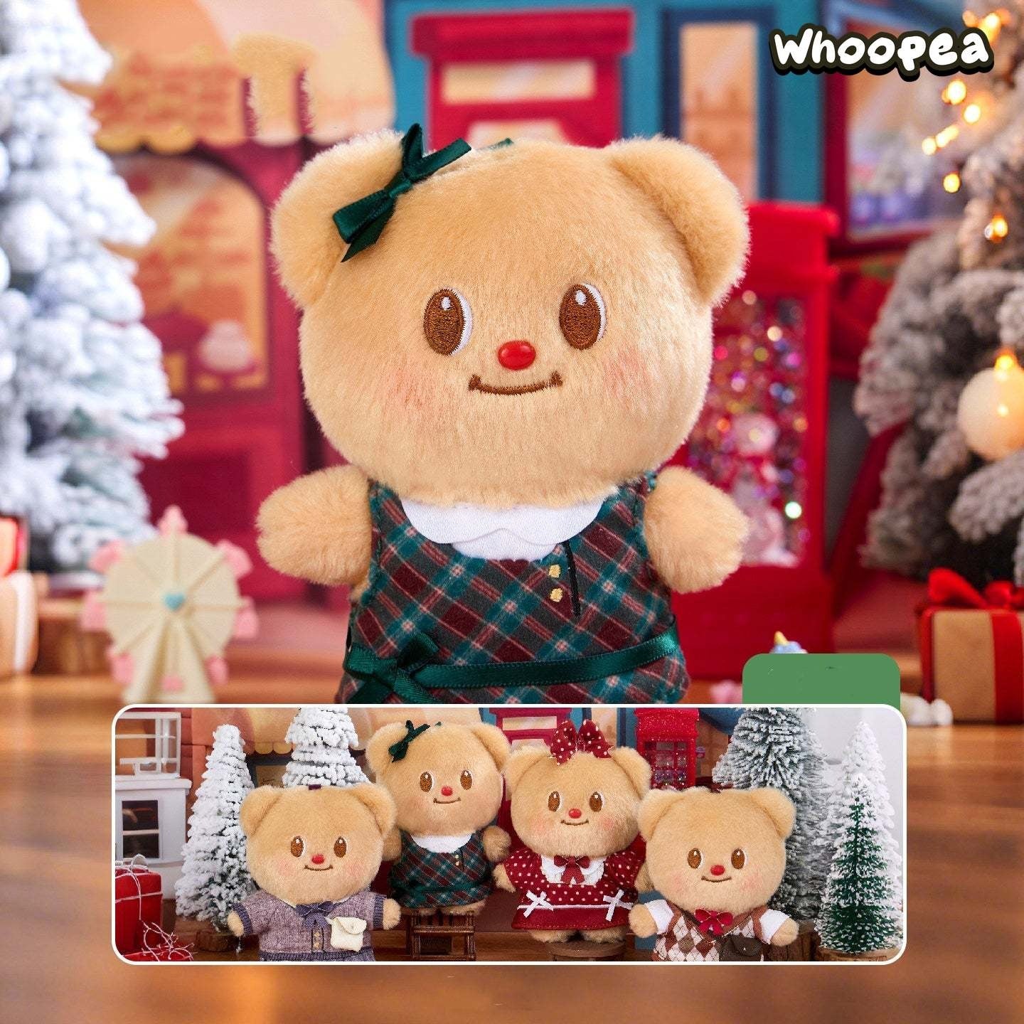 Butterbear Retro Series Dress-Up Plush Dolls Blind Box