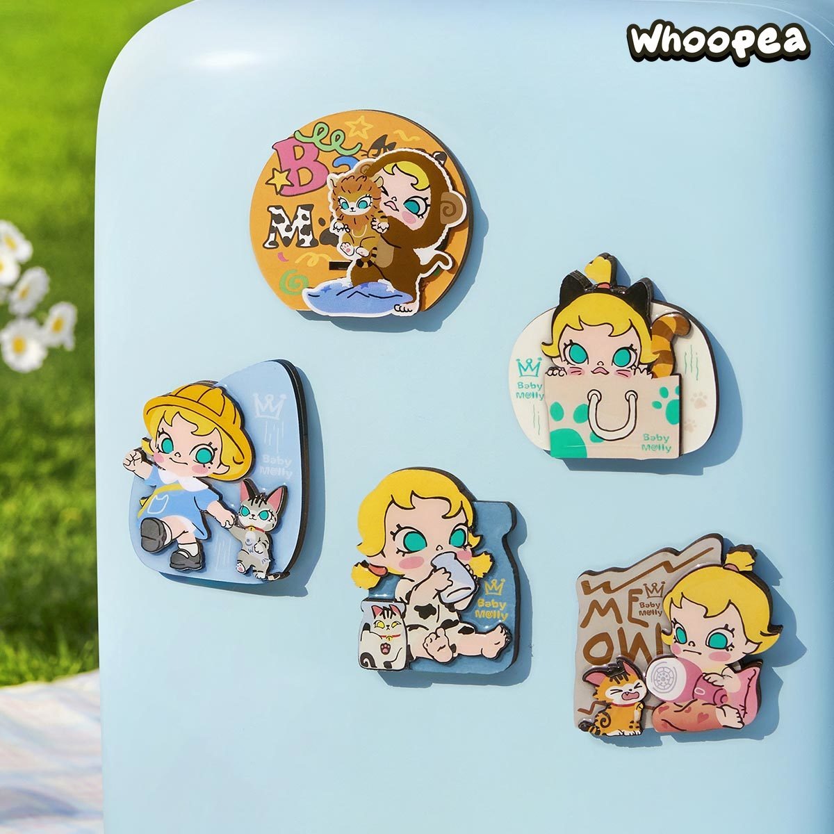 Baby Molly & Baby Tabby Series-Fridge Magnet Blind Box – WHOOPEA