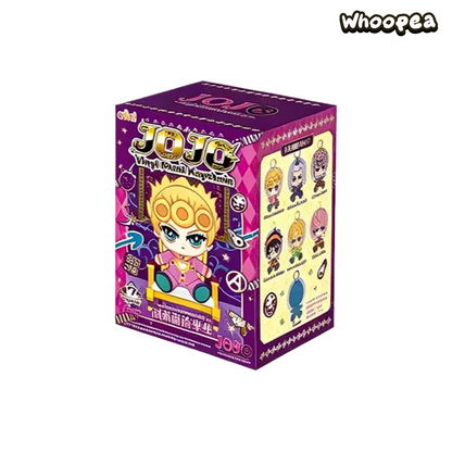 JoJo's Bizarre Adventure Golden Wind Series Chibi Sitting Plush Pendant Blind Box (PRE-ORDER)