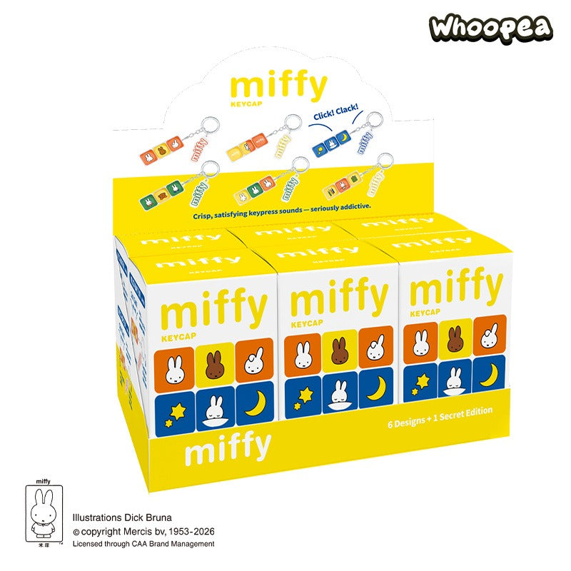 Miffy Keycap Stress Relief Series Blind Box