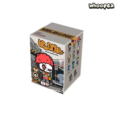 MR.BONE JUNIOR 2 Zombies Block Series Figures, Blind Box