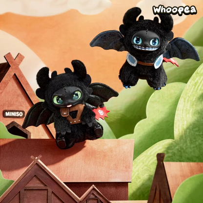 MINISO DreamWorks Dragons Series Plush Pendant Blind Box