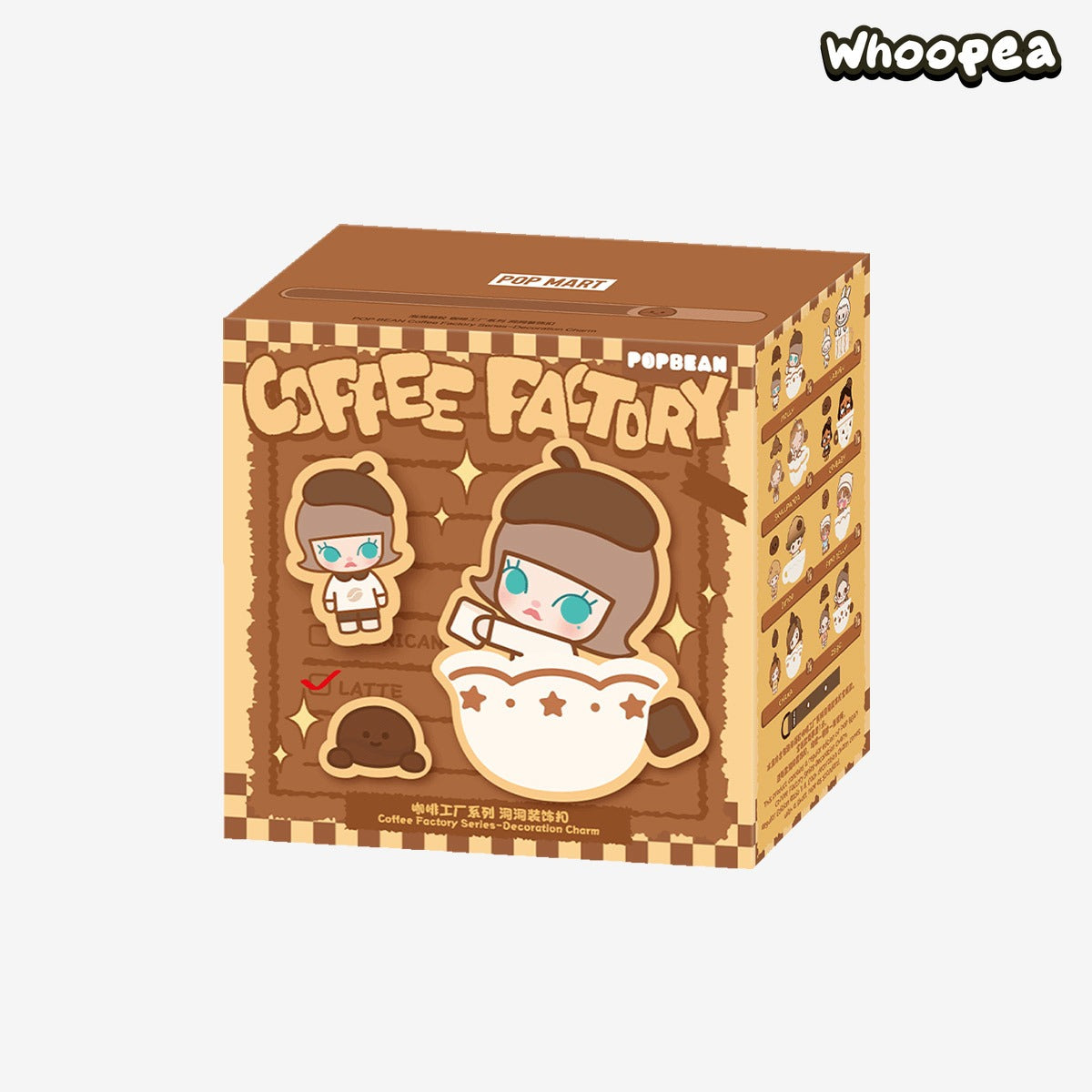 POP BEAN coffee factory コーヒーファクトリー POP BEAN Coffee Factory Series-Decoration Charm – WHOOPEA