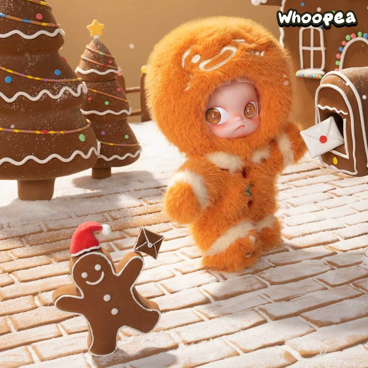 POP MART Ginger ぬいぐるみ POP MART Zsiga Gingerbread Man 1/8 Action Figure – WHOOPEA