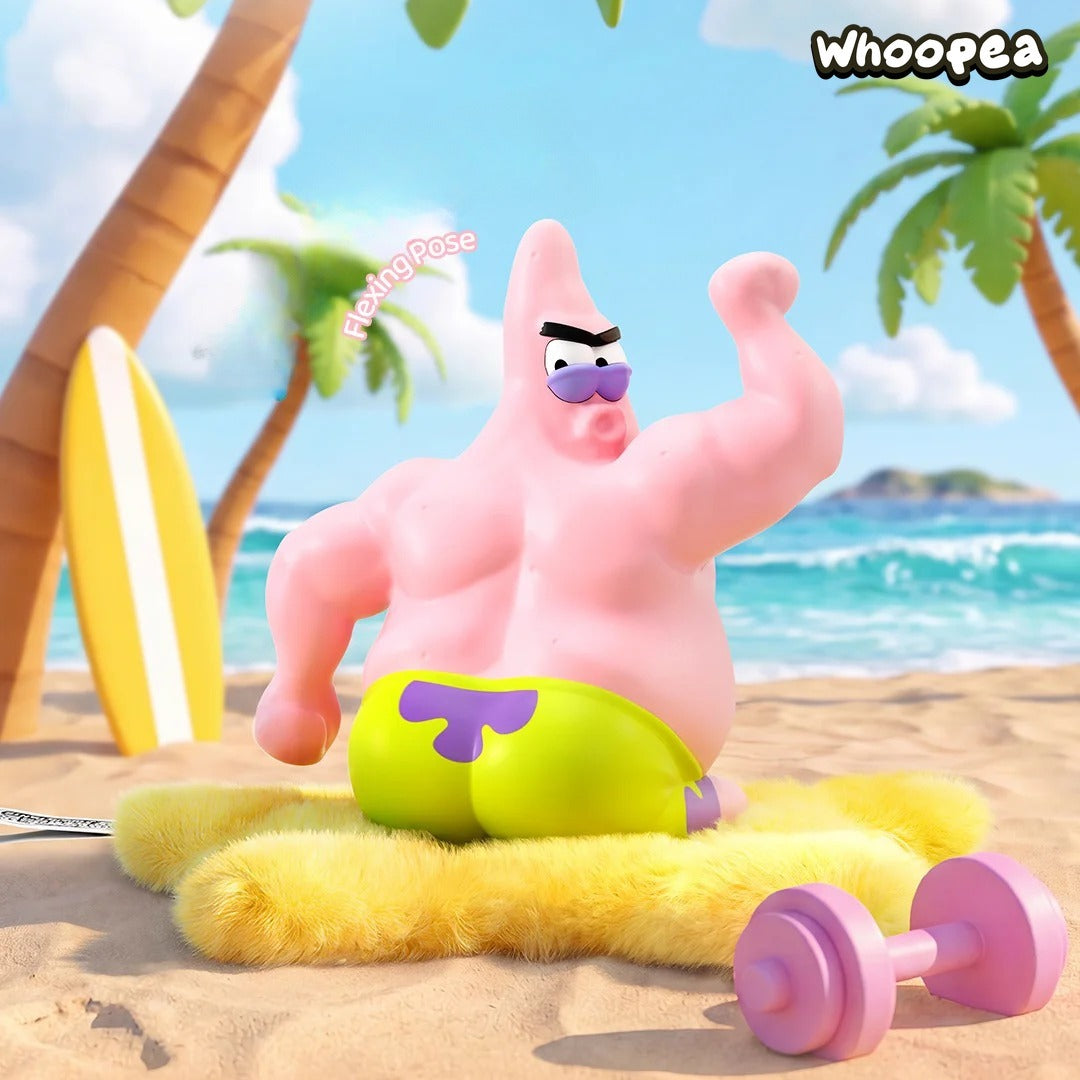 Sponge Bob Bikini Bottom Summer Chill Series Scented Plush Blind Box