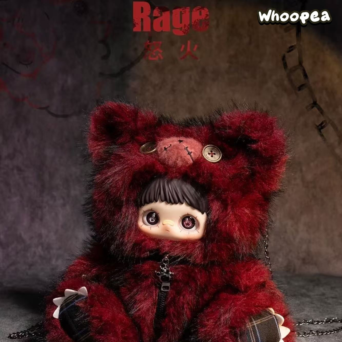 Maymei Rebel Doll Series 400% Plush Backpack Blind Box – WHOOPEA