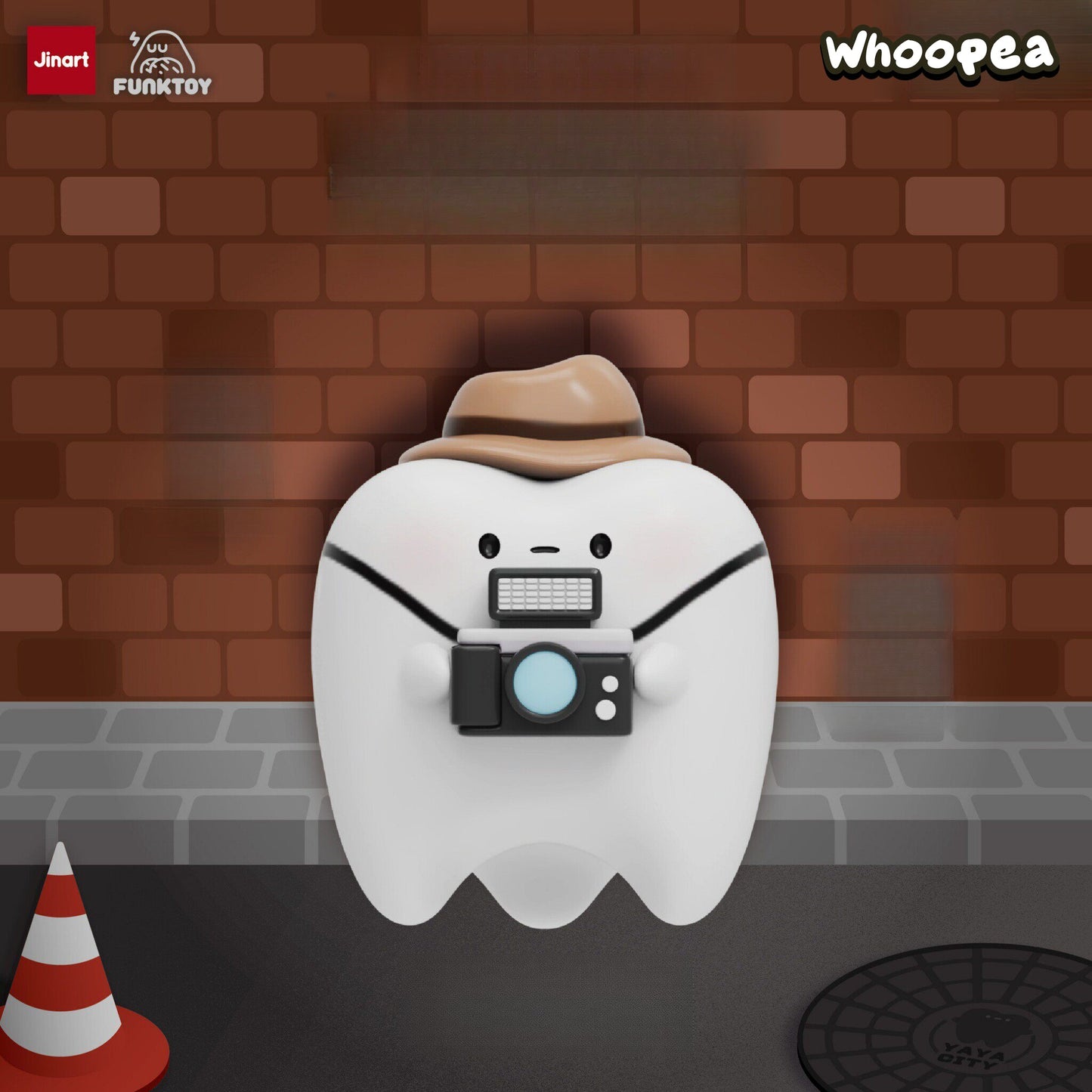 The Tooth Fairy 4 Detective Toothy Series Figure Blind Box
