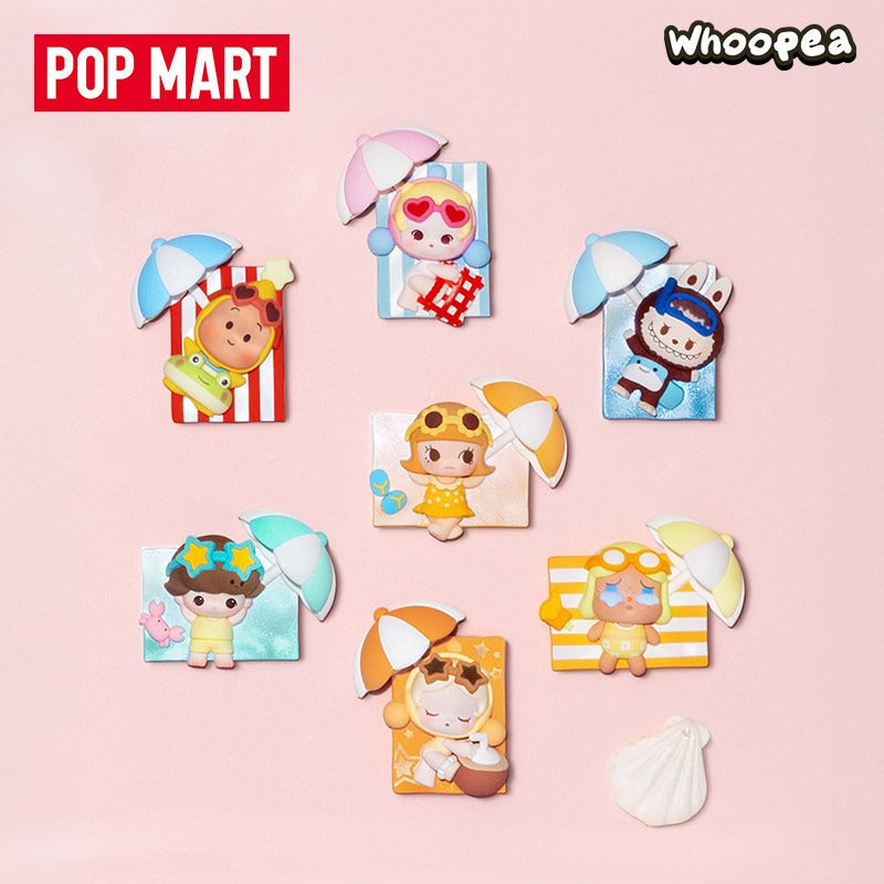 POP MART POP BEAN Island Vacation Series Refrigerator Magnet Blind Box (PRE-ORDER)