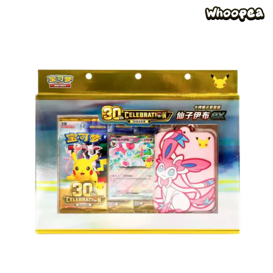 Pokémon TCG 30th Celebration Premium Deck And Card Display Gift Set