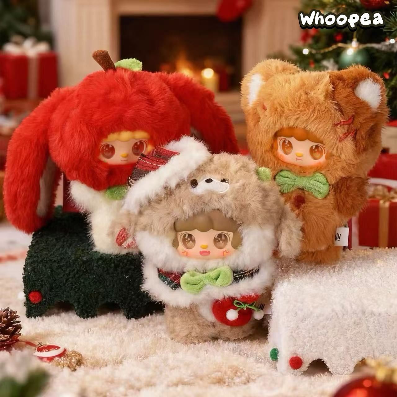 【開封済み・未使用】yooki ぬいぐるみ クリスマス 7点 レア目あり YOOKI Christmas Series Plush Blind Box – WHOOPEA