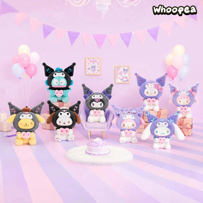 SRO Kuromi Party Series Plush Pendant Dolls, Blind Box