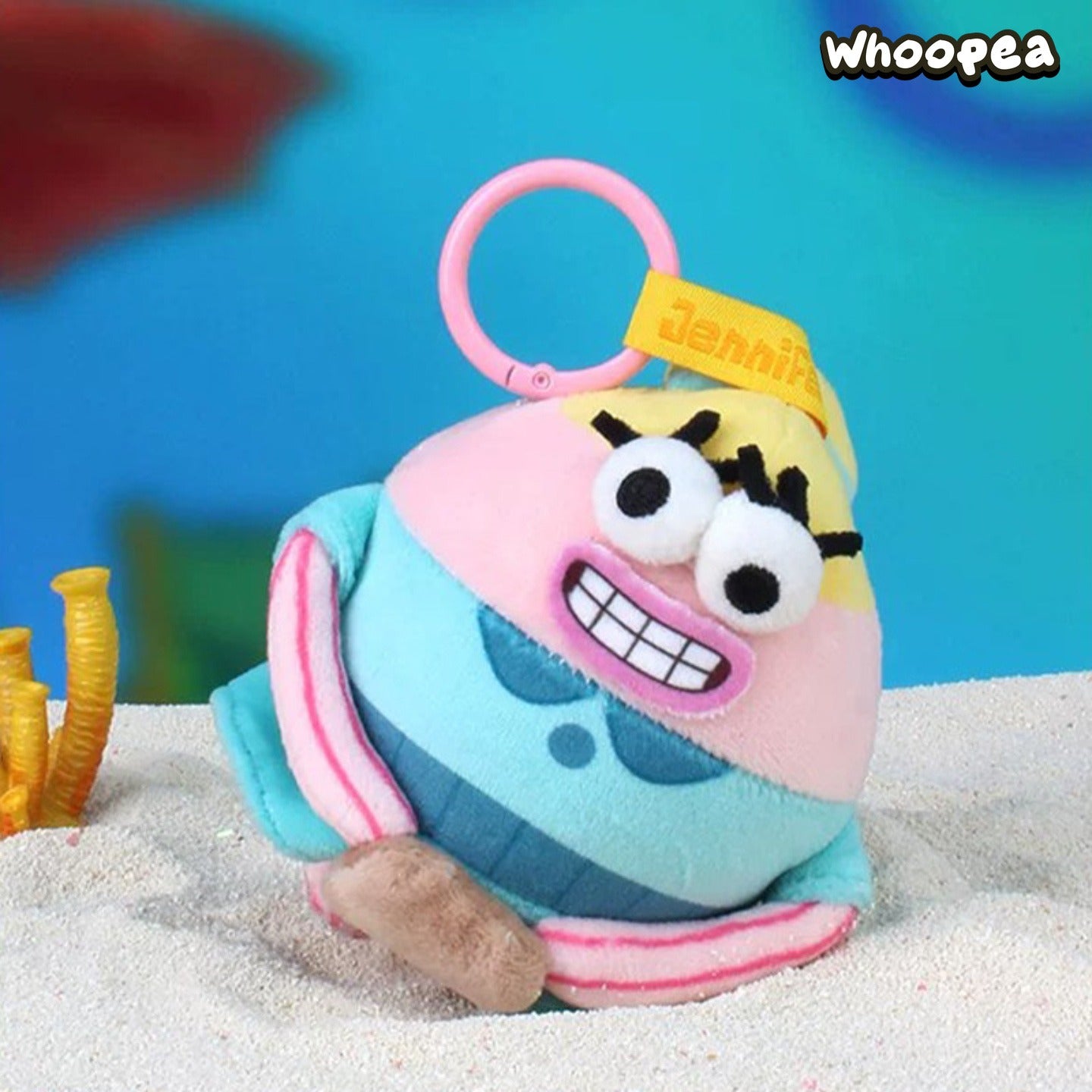 SpongeBob SquarePants Bikini Bottom Chubby Fish Series Plush Pendant Blind Box