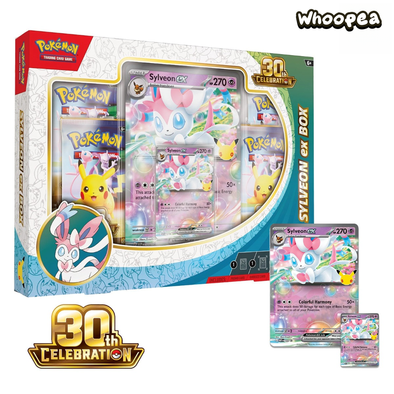 Pokémon TCG 30th Anniversary Celebration Poster Collection Eevee ex And Greninja ex Set, English Edition (PRE-ORDER)