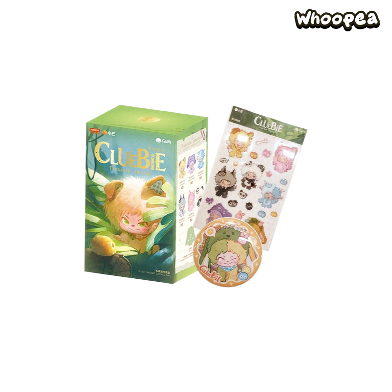 CLUEBIE Treasure Journal Series Plush Pendant Blind Box