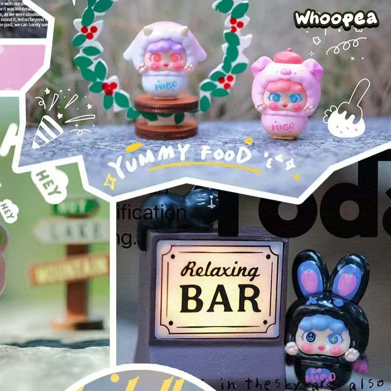 MIGO Mischievous Cute Mini Series Figures, Blind Box
