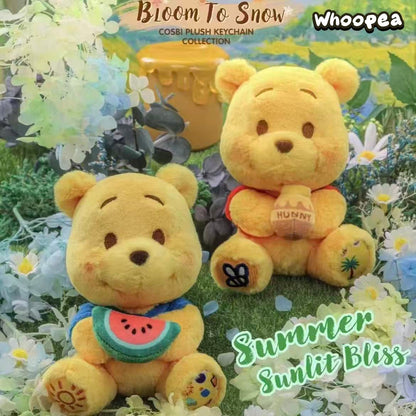 DSN Winnie the Pooh Bloom To Snow Series Cosbi Plush Keychain Collection Blind Box