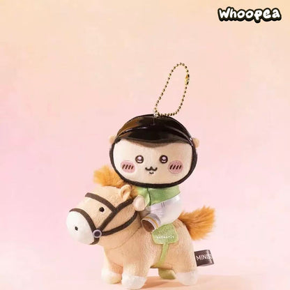Chiikawa Equestrian Series Plush Pendant
