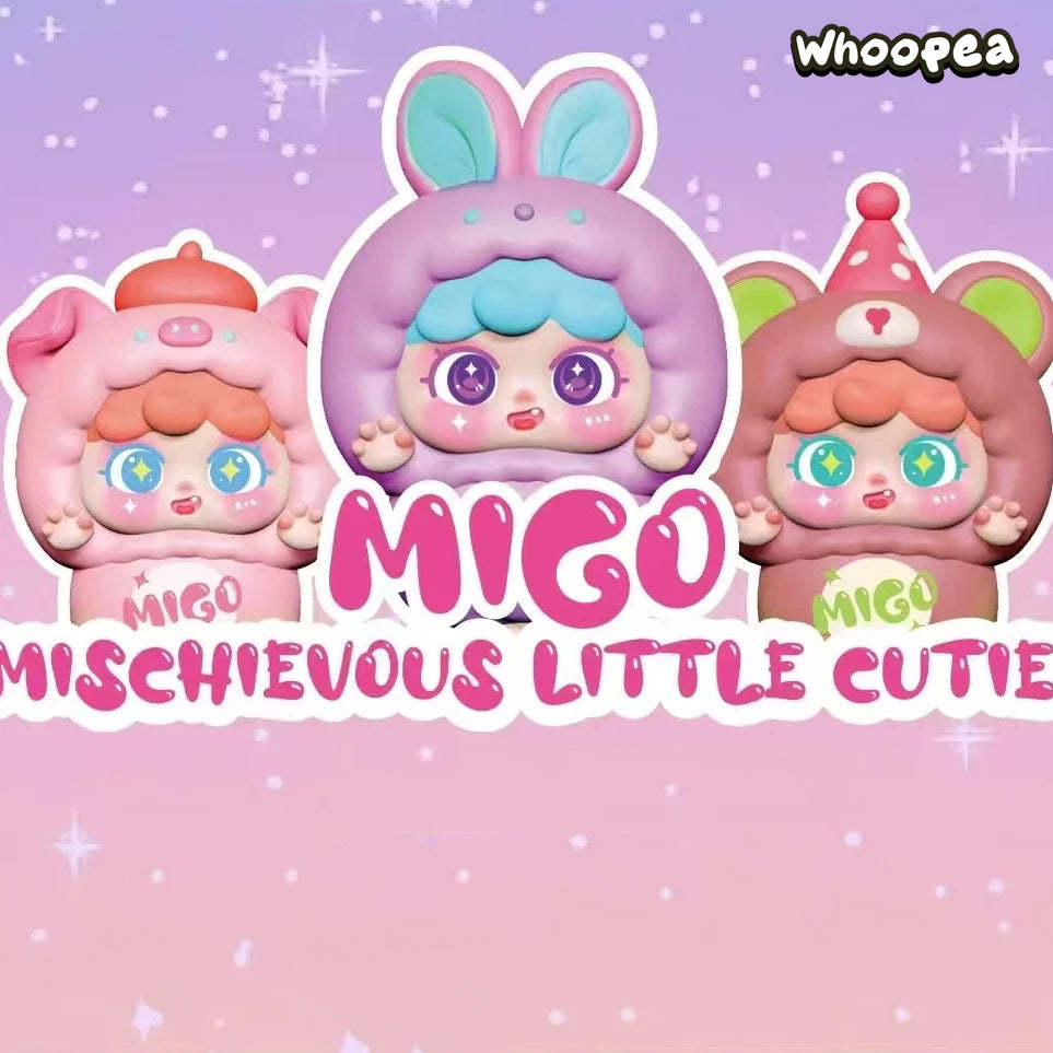 MIGO Mischievous Cute Mini Series Figures, Blind Box