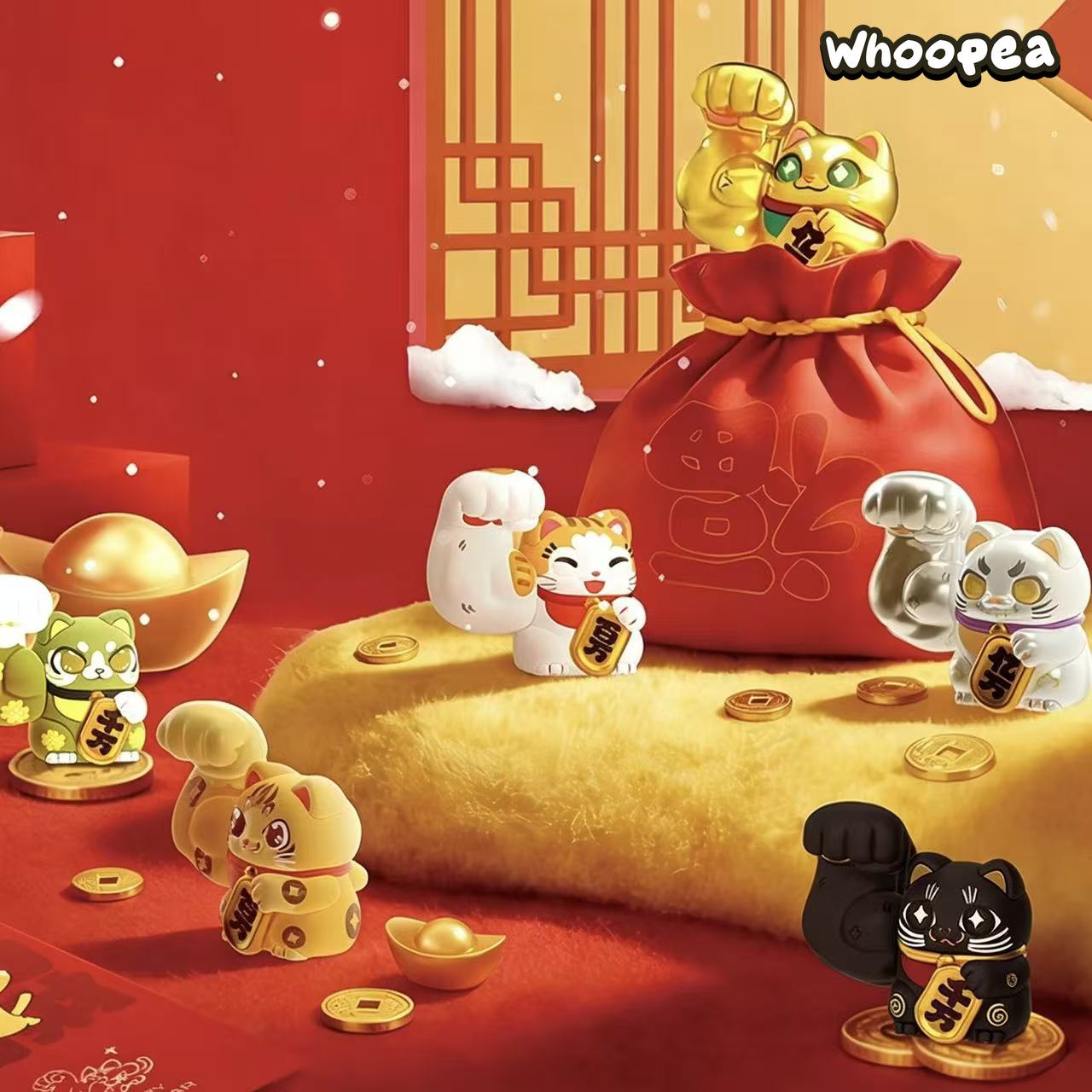 Lucky Fortune Great Power Fortune Cat Series Mini Figure Blind Bag