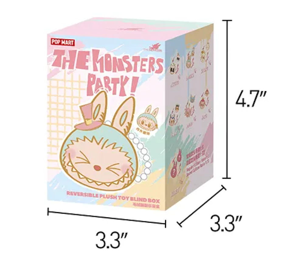 THE MONSTERS Party Series - Reversible Plush Blind Box – WHOOPEA THE MONSTERS Party Series - Reversible Plush Blind Box – WHOOPEA