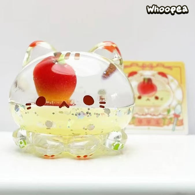 Strawberry Mousse Tower Octopus Meow Jelly Series Figure Blind Box