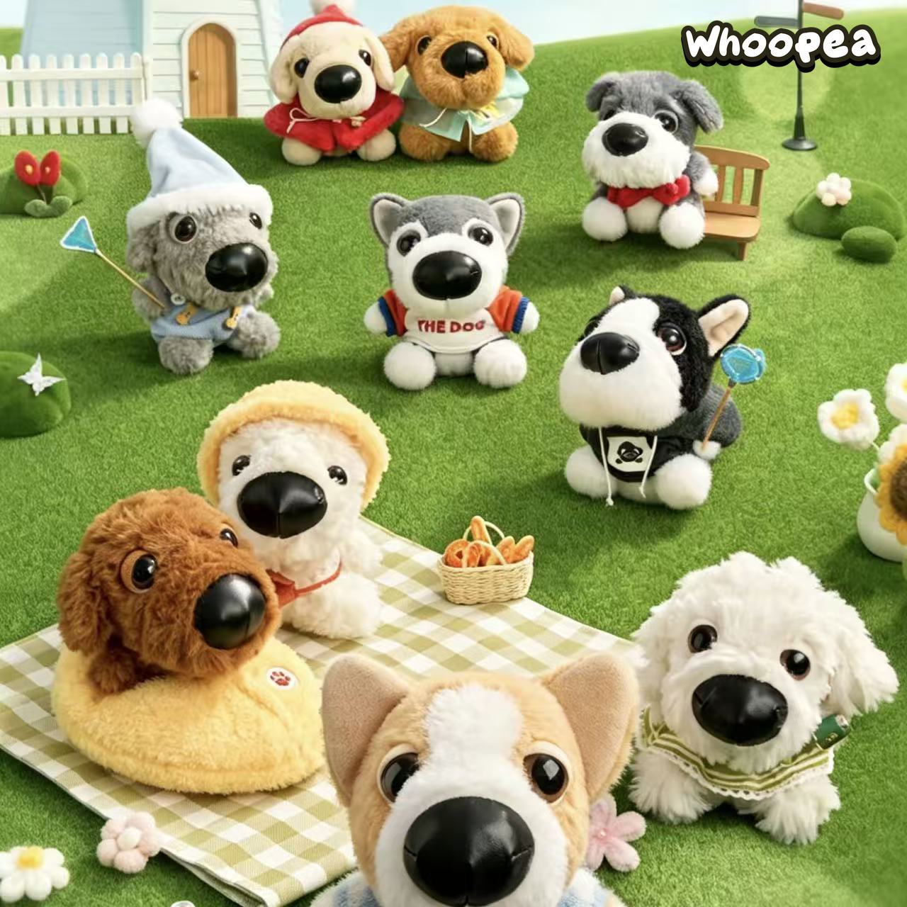 DOGGY OOTD Series Plush Pendant Blind Box
