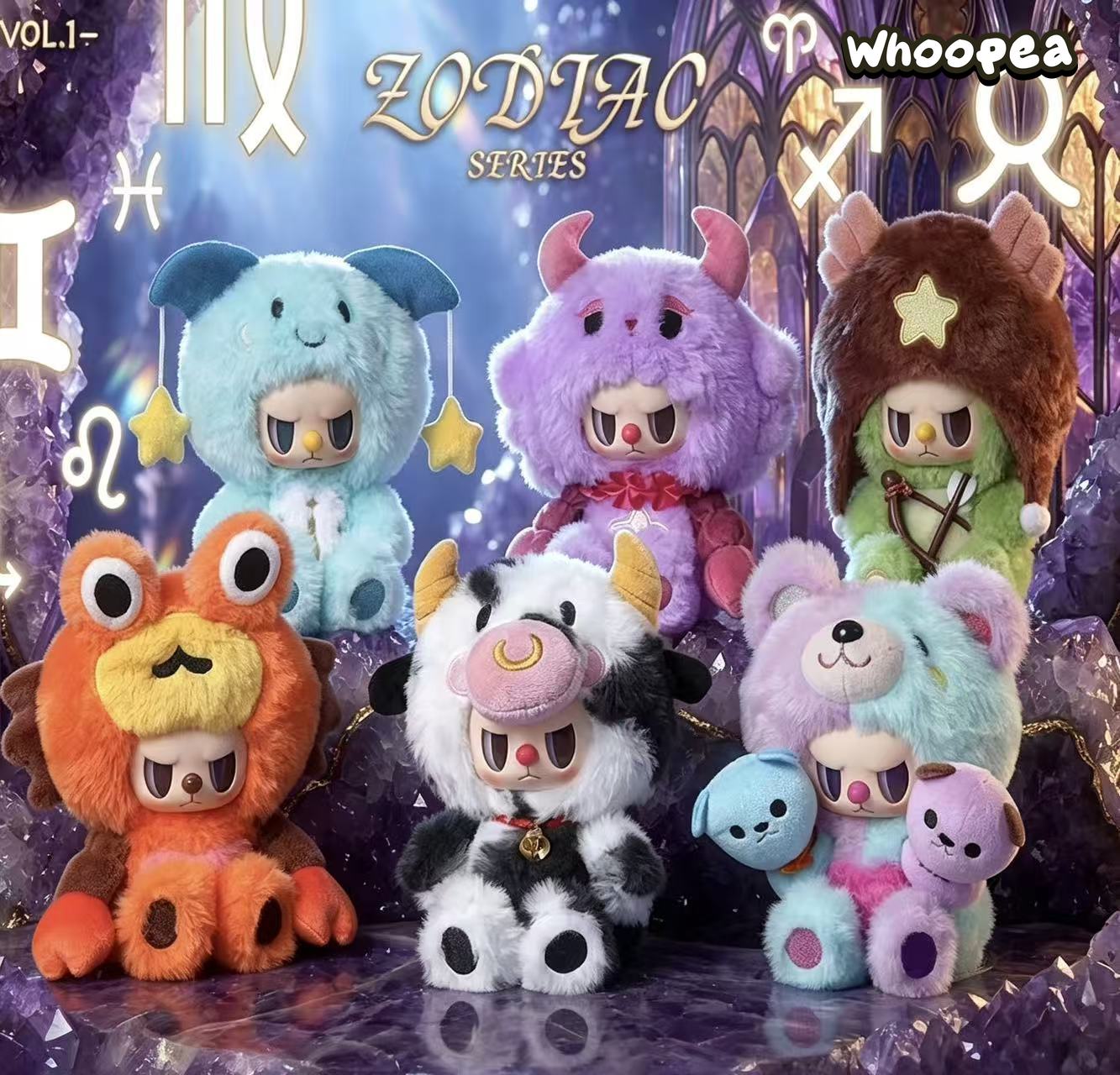 REBEL BEAR Zodiac Series V1 Vinyl Plush Doll Blind Box (PRE-ORDER)