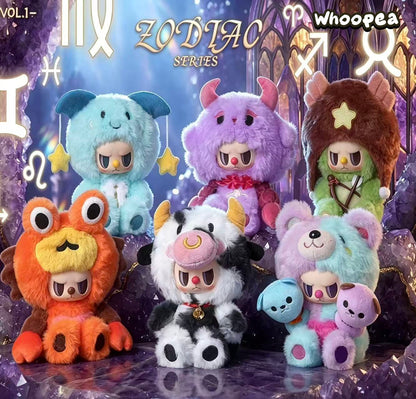 REBEL BEAR Zodiac Series V1 Vinyl Plush Doll Blind Box (PRE-ORDER)