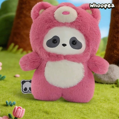Panda Roll The Zoo In Hands Series Plush Pendant Blind Box