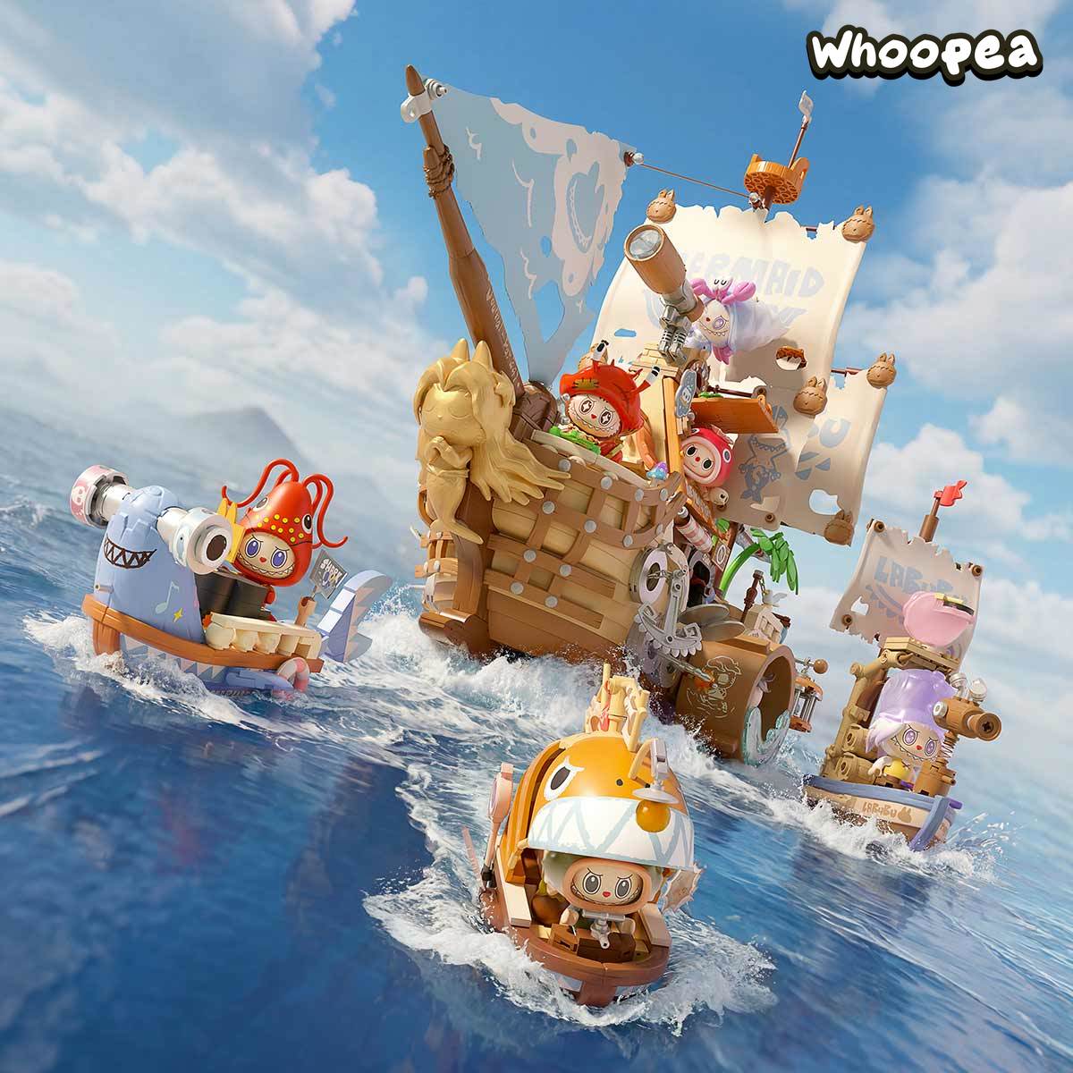 POP MART THE MONSTERS Chasing Mermaids Series Blocks – WHOOPEA