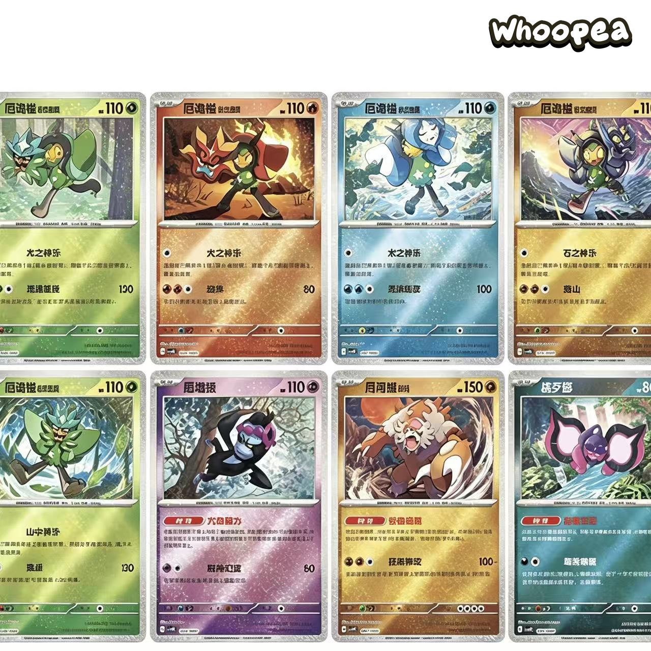 Pokémon S-Chinese TCG Scarlet Violet Ogerpon Mask Trading Cards Gift Box Damage Counters Set