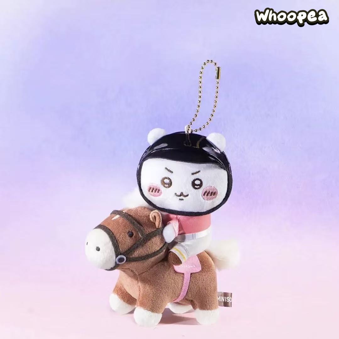 Chiikawa Equestrian Series Plush Pendant