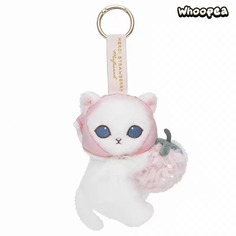 Mofusand MERCI STRAWBERRY V2 Series Plush Pendant (PRE-ORDER)