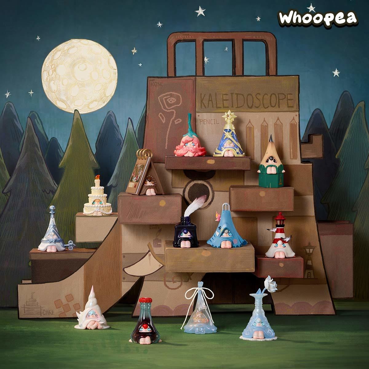 POP MART 1001MOONS Where’s the Elephant Slide Series Figures, Blind Box